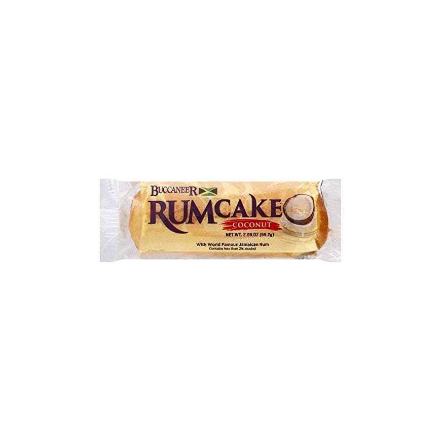 Buccaneer Rum cake Coconut