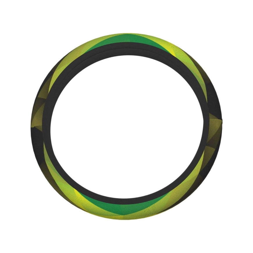 Jamaican Flag Steering Wheel 3D