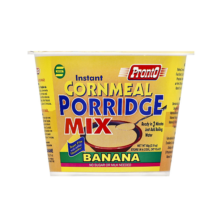 Pronto Cornmeal Porridge Banana Mix