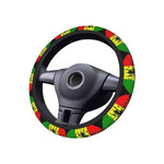 Load image into Gallery viewer, Reggae Coconut Tree JA Steering Wheel Cover